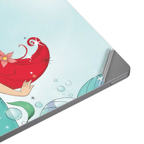 Disney The Little Mermaid Ariel Sparkles Art Universal Laptop 11in (8.8 x 6.2in) Skin